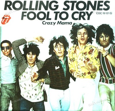 The Rolling Stones - Fool To Cry / Crazy Mama 7in (VG+/VG+) ''