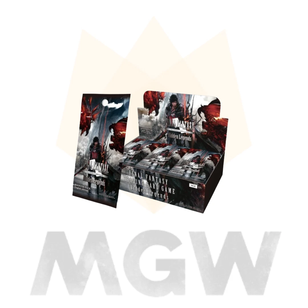 final fantasy hidden legends booster box TCG [ENGLISH] - Legend, Legacy Collection, Tears Planet, Gunslinger Abyss, Journey just like regular cards Final Fantasy TCG Hidden Legends