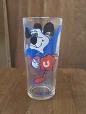 Vintage 1973 Pepsi Collector Series Leonardo-TTV Series Glasses Underdog NO LOGO
