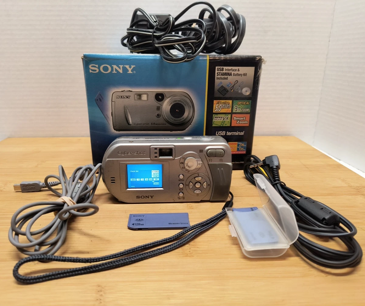 Sony Cyber-shot DSC-P92 Digital Cameras 5-6.9 MP Maximum