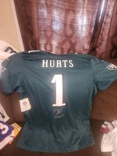 Jalen Hurts Eagles Super Bowl LIX Autographed Jersey Fanatics Authenticated