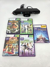 Xbox 360 Kinect Games Disnelyland Sports Season 2 Kinectimals With Sensor Lot