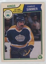 1983-84 O-Pee-Chee Charlie Simmer #162 10ou