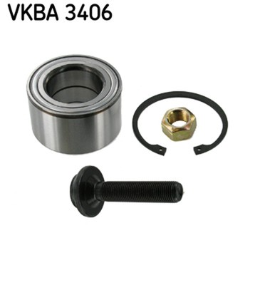 Radlagersatz SKF VKBA 3406 für VW T4 TRANSPORTER 45 70A 70B 7DC 7DB 70C 70J 70K