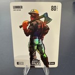 Bo Jackson Battle Arena #BLBF-645 James Wood Lumber Blizzard Battlefoil Steel