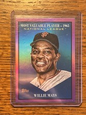 2025 Topps Update Series - Most Valuable Willie Mays #MV-34 Pink Foil