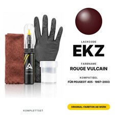 Lackstift Für Peugeot 405 EKZ Rouge Vulcain Komplett Kratzer und Steinschlag Lackstift Für Peugeot 405 EKZ Rouge Vulcain Komplett Kratzer und Steinschlag