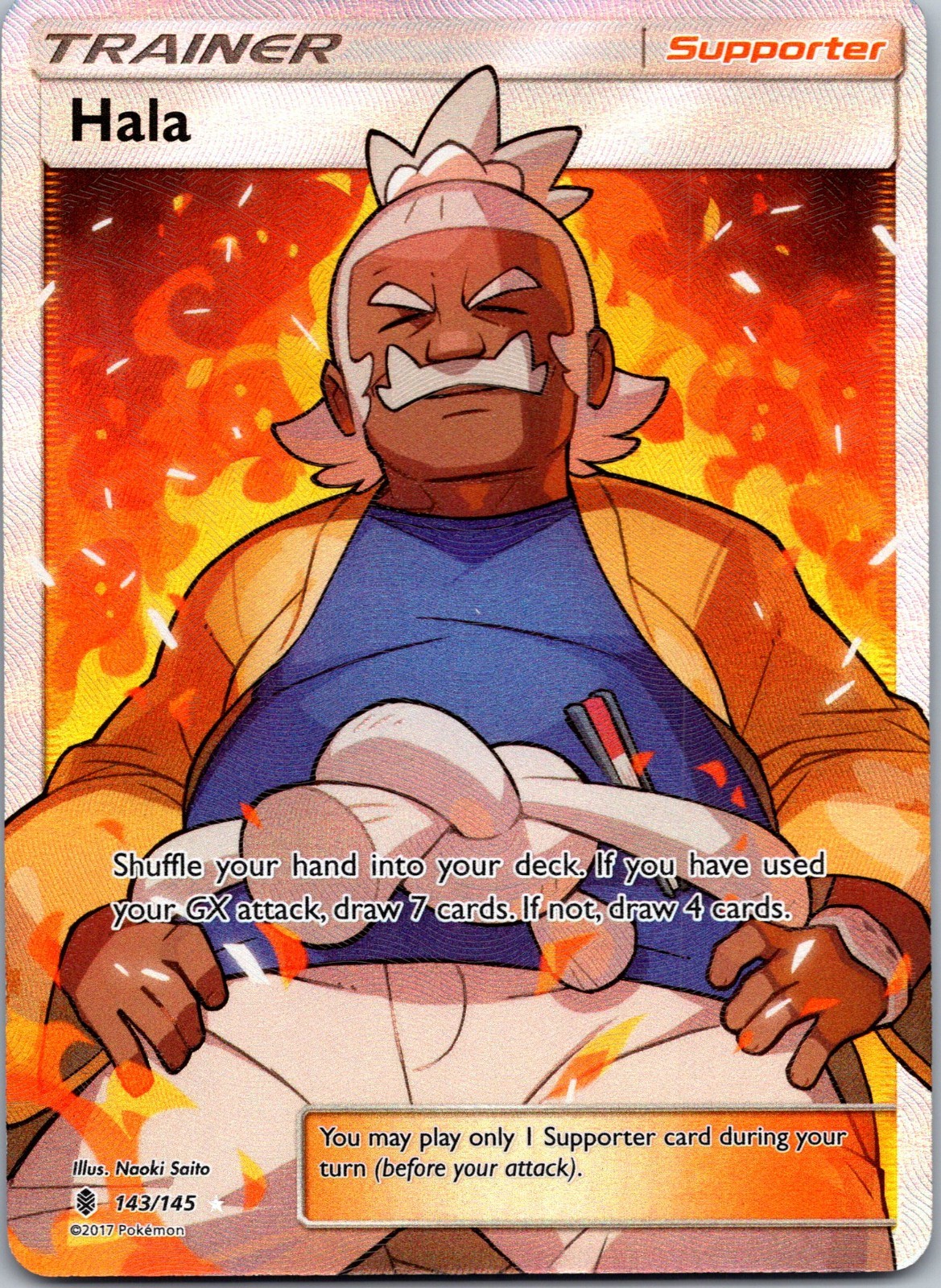 Pokémon Guardians Rising Hala 143/145 - NM