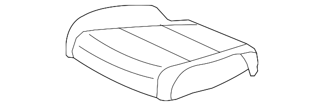 Genuine Honda Cushion Cover 81131-SZA-A61ZB