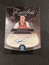 Jordan Hawkins 2025-26 Bowman #TTA-JH Timeless Touch Auto Pelicans KG