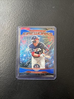 2026 Panini Stars & Stripes - Roch Cholowsky - Fireworks Blue Prizm /99