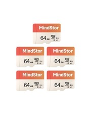 Micro SDXC 64GB Memory Card, 90MB/s Read Speed TF Card with Adapter, U1, A1 R...