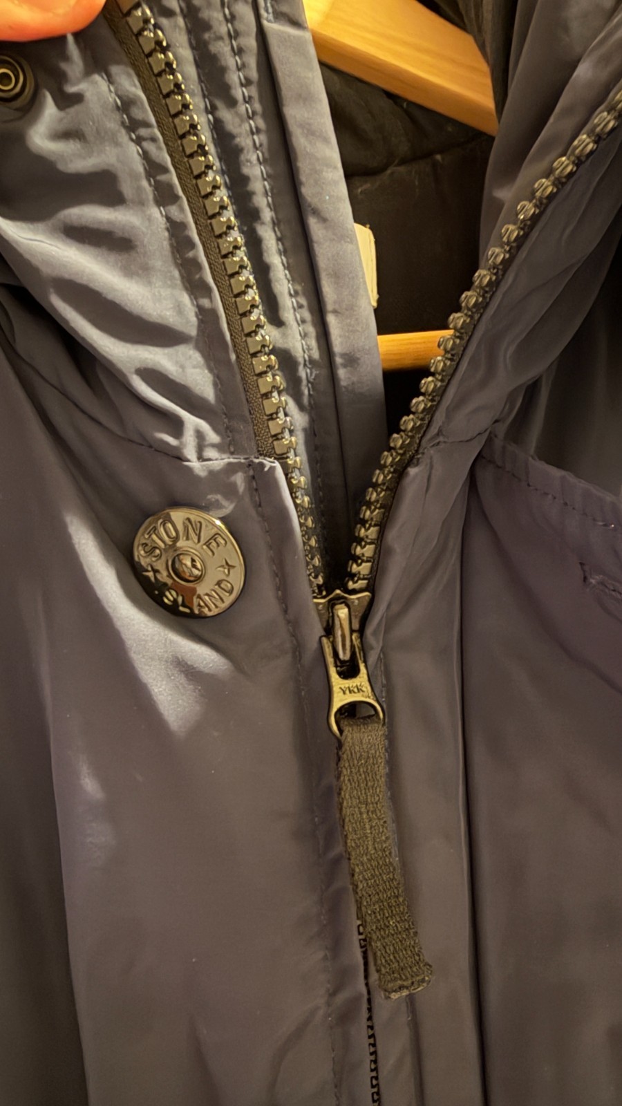 Stone Island | Micro Reps Down Winter Coat | Color. Blue | Size M - product detail image 6