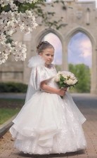 Piccolo Bacio Communion Dress Size 8