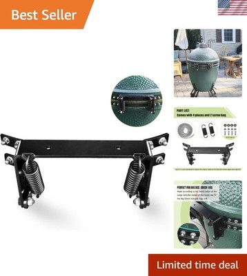 Heavy-Duty Replacement Hinge Set for Large Green Egg - Includes Springs & Screws