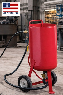 #ad Pressure Abrasive Blaster 110 Lb Capacity 125 PSI 15 CFM Commercial $1898.10