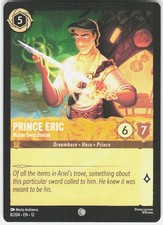 Prince Eric Noble Swordsman 8/204 Wilds Unknown Disney Lorcana
