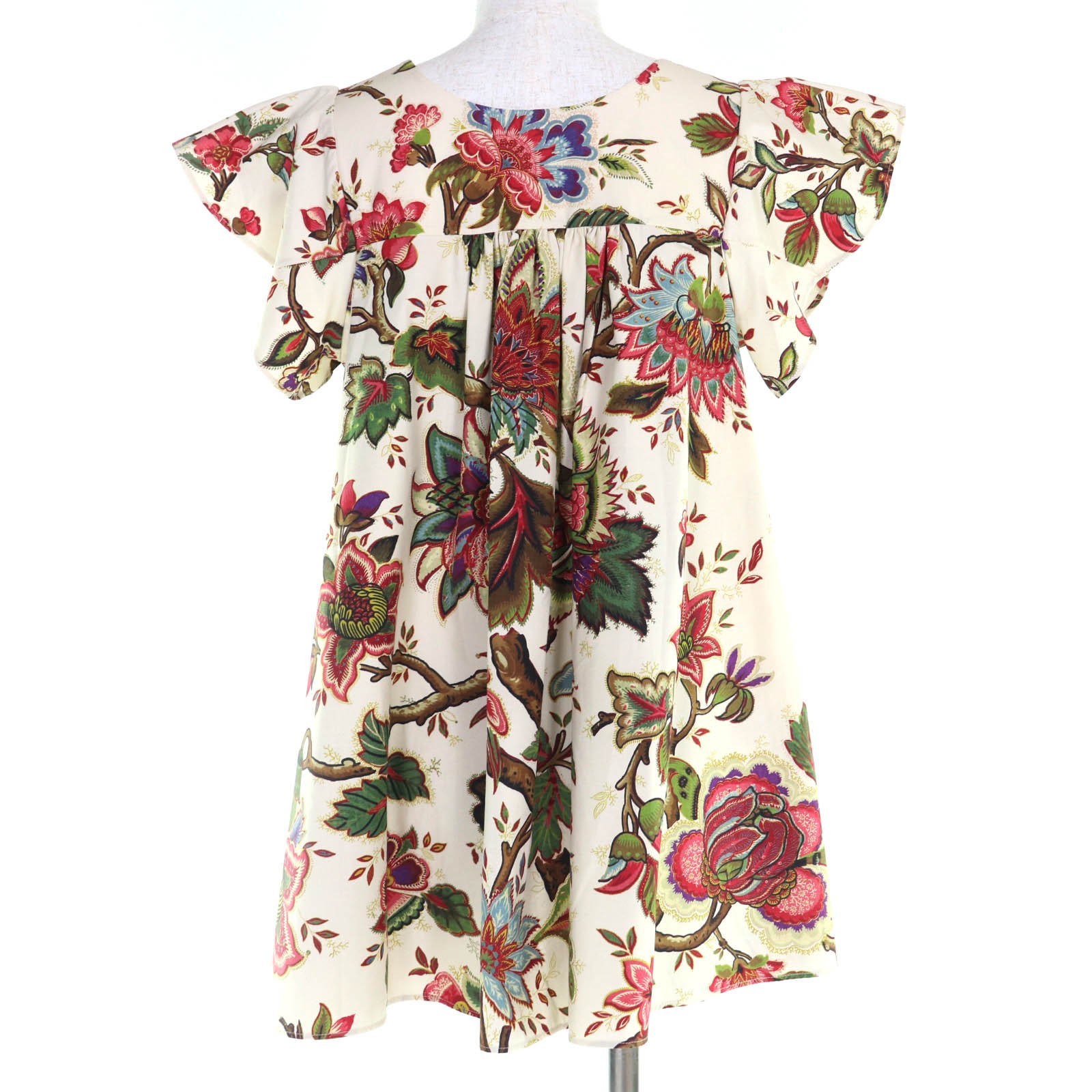 Excellent Christian Dior blouse Multi cotton Women 42 411B02A3269 thumbnail 3