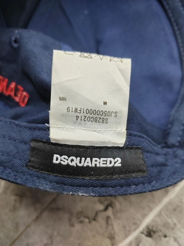 Dsquared2 Distressed Style Cap Hat View 5
