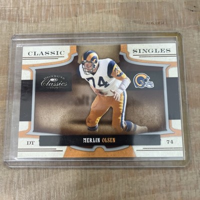 2009 Donruss Classics - Classic Singles Merlin Olsen #19 Silver /250