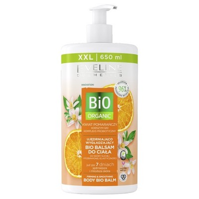 Eveline Bio Körperbalsam Orangenextrakt, 650 ml Pflegeprodukt