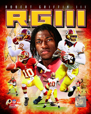 ROBERT GRIFFIN III RG3 ~ 8x10 Color Photo Picture Collage