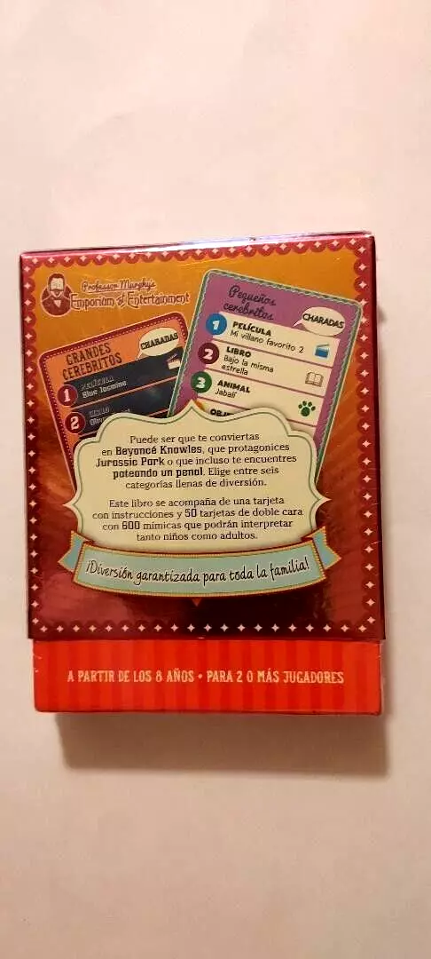 Professor Murphy's Charadas Cards (Emporium of Entertainment) En Español