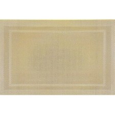 Placemats Set of 6 Vinyl Woven Place Mats Non-Slip Double-Sided Wipeable Tabl...