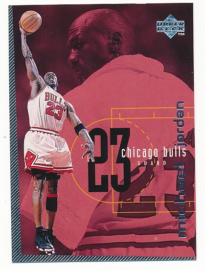 MICHAEL JORDAN 1998 UPPER DECK CHECKLIST #175 CHICAGO BULLS MINT F