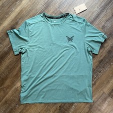 Nike Running Division T Shirt Size XL Mens Bicoastal Green Dri Fit Rise 365