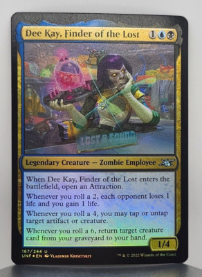 Foil - Dee Kay, Finder of the Lost - Unfinity - UNF - 167/244 - MTG
