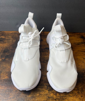 Nike Pocketknife DM Triple White Mens Running Sneakers Shoes 898033100 Size 10.5
