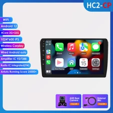 For Audi A3 2003-2012 Apple CarPlay Android 14 Car Radio Stereo GPS Sat Na WIFI