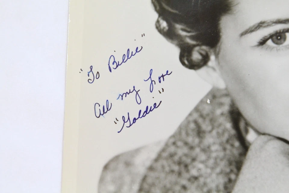 Foto de prensa firmada por Gloria De Haven 1953 Foto 2 de 4