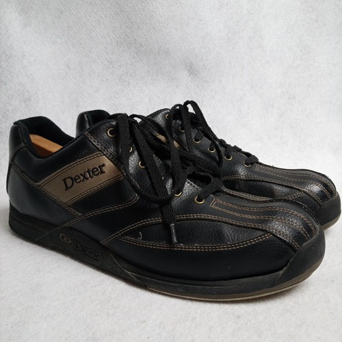 Dexter Bowling Shoes Men’s 10.5 M Black Seth B2245-1 Slide-Rite Non Marking