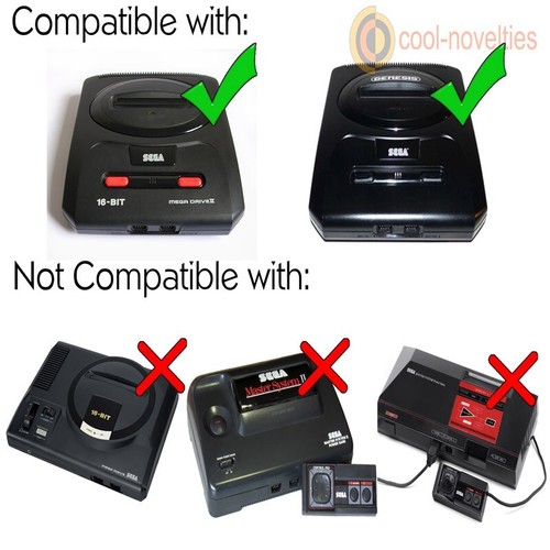 Sega Mega Drive 2 & Genesis 2 RGB C-Sync Scart Video Cable - 2 Metres - Picture 4 of 4
