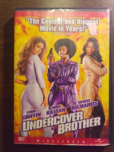 Undercover Brother Chris Kattan Comedy Movie Widescreen DVD