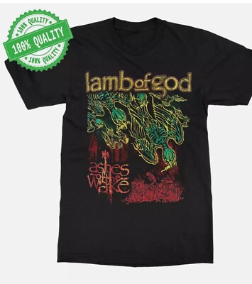 Lamb of God - Ashes of The Wake Gift For Fan Full Size S to 5XL Cotton T-shirt