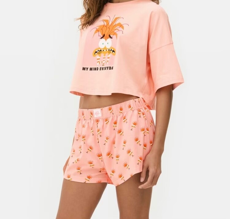 Pyjama Set Primark Ladies Pyjamas 2021 Pajama Set Pijamas Disney