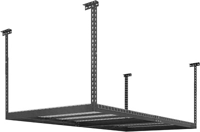 NEWAGE PRODUCTS VersaRac Grey 4' x 8' Adjustable Garage Overhead Rack 40151 NEW
