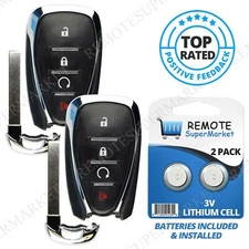 2 Replacement for HYQ4AA 17 18 19 20 21 Chevrolet Bolt Remote Start Fob 315mhz
