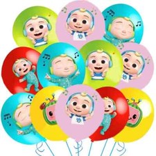Cocomelon Latex Balloons Colored  Kids Birthday Party Decoration 12"*15cps 