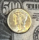 1944 P Mercury Dime - Uncirulcated - Blazer - Combined Shipping
