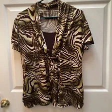 Notations size Large Top Embellished