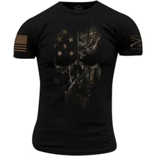 Grunt Style Realtree Edge American Reaper T-Shirt - Black