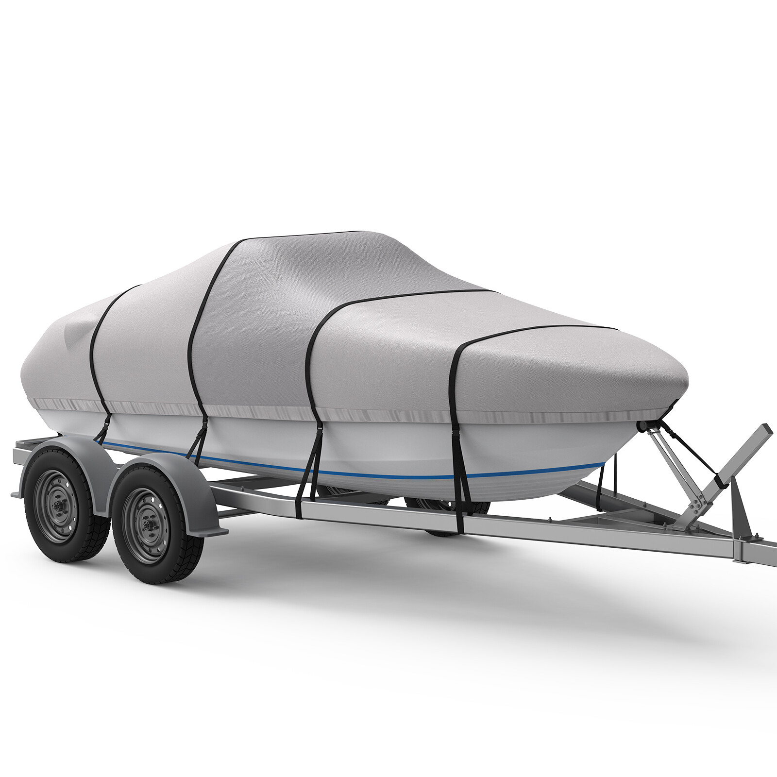 1200D Boat Cover HeavyDuty Marine Grade 17ft19ft Trailerable Jumbo