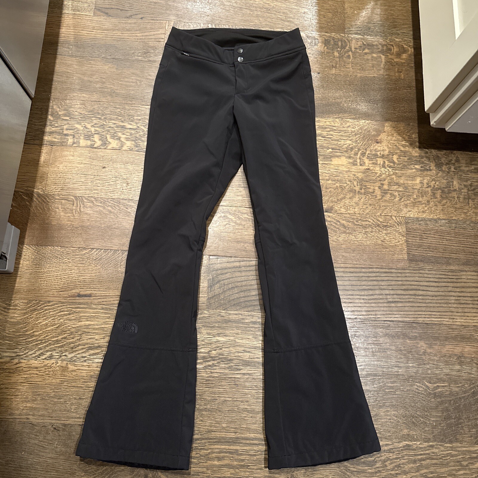 The North Face Women’s Snow pant Waterproof Windwall Fleece Lined Size 4 Black