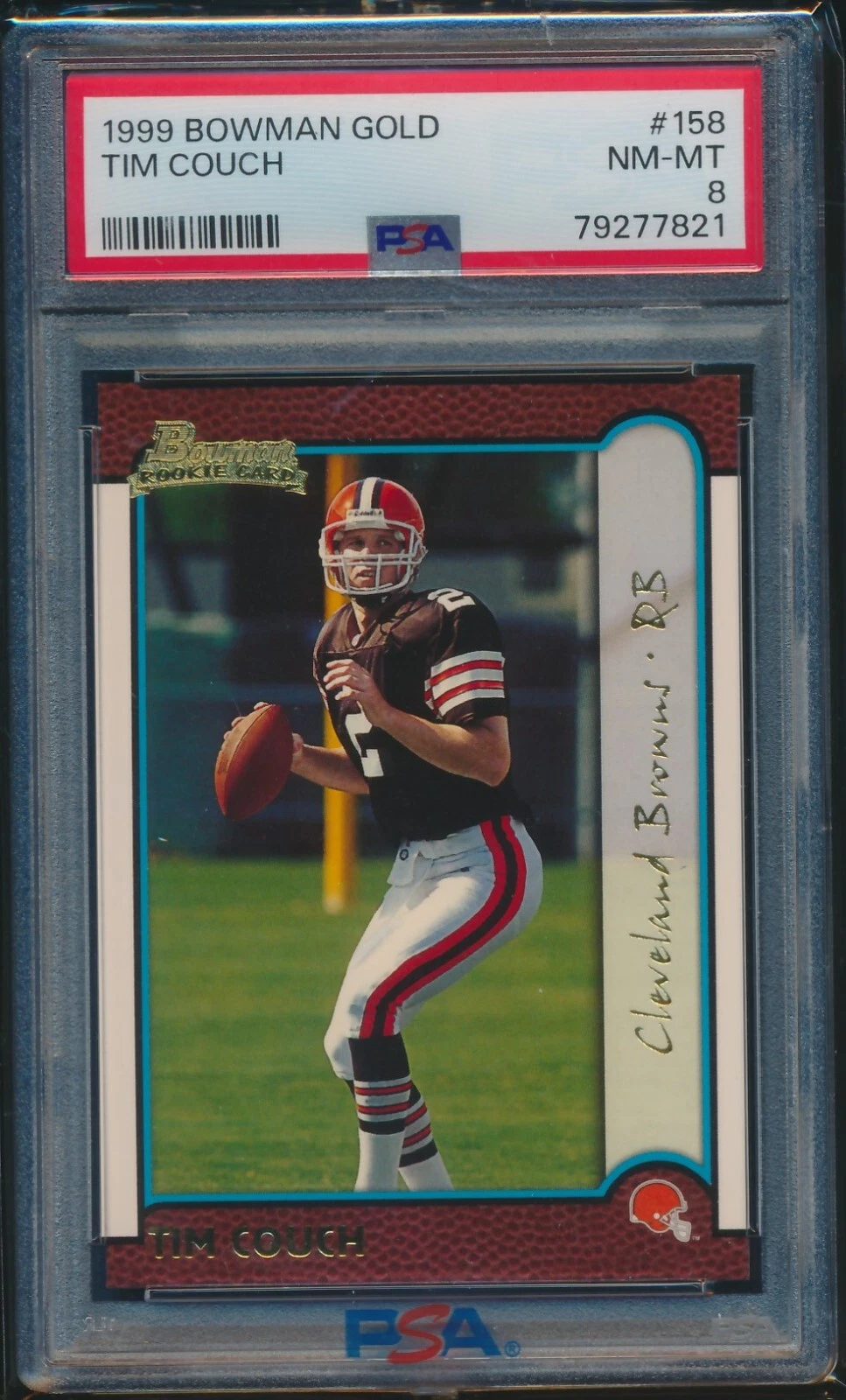 Tim Couch Bowman Gold #158 Base