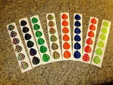 8 Color 6 Ea Variety Pk Colorado Blade Fishing Lure Tape Die Cut Sizes 2,3,4,& 5