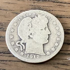 1912 barber quarter  Coin
